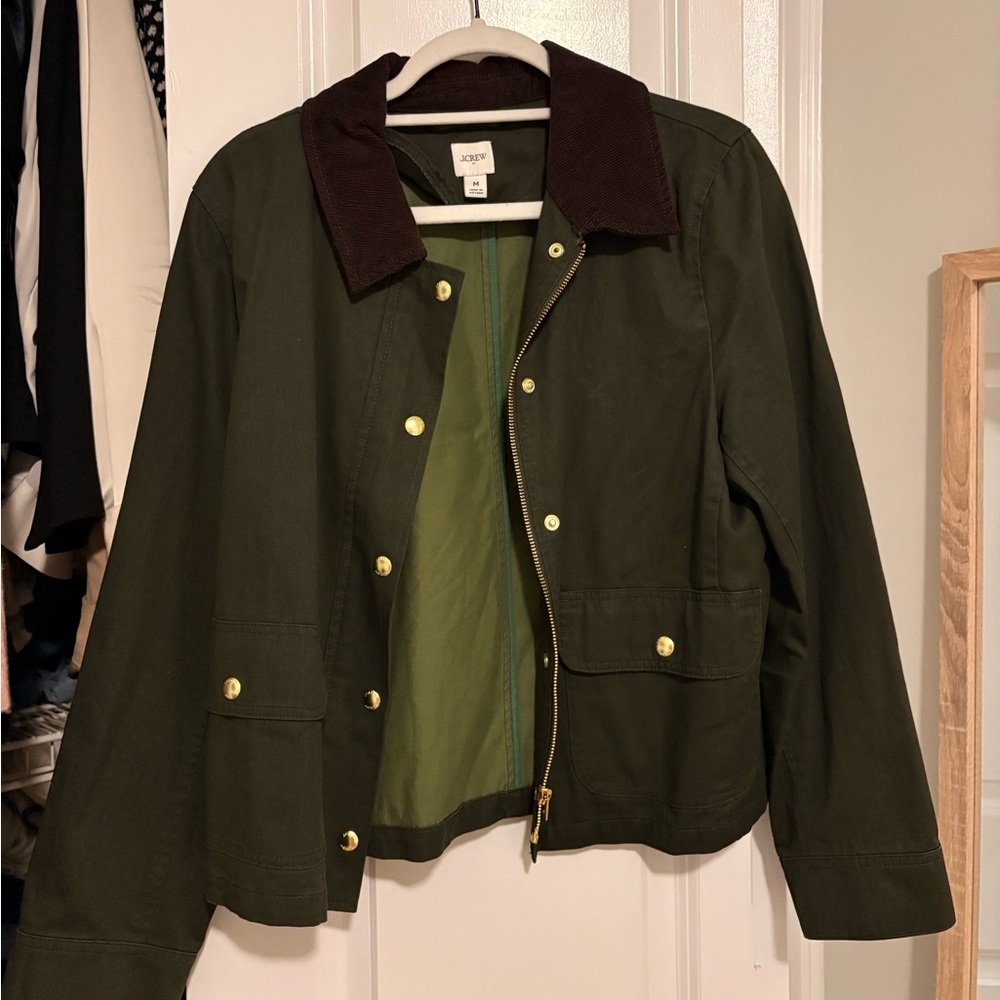 Women’s j crew barn jacket brand new, worn once